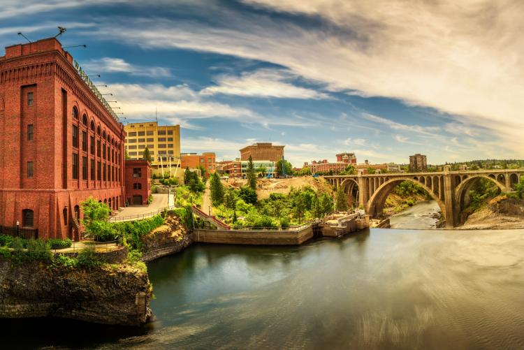 Spokane river